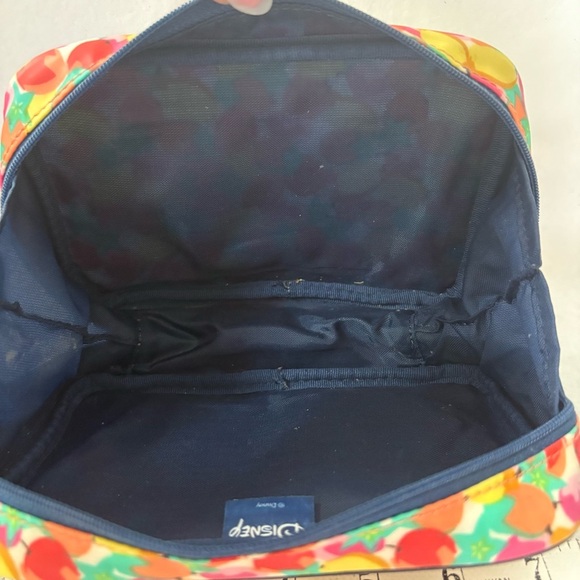 STITCH MONO COMME CA Small Zipper Pouch Fruit Print Disney Japan Zipper - Picture 14 of 16